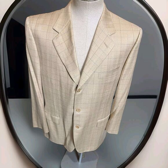 CANALI Sport Coat Jacket Blazer 42L US/50L EU